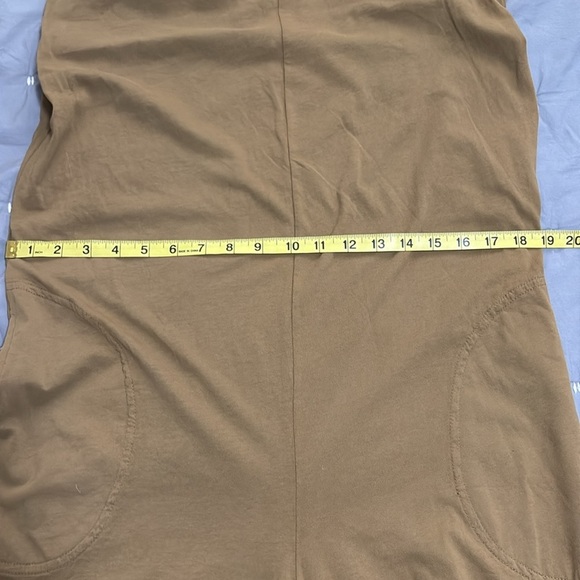 NWT Nightcap Clothing Olive Green Wide Leg Jumpsuit Size Medium 100% Cotton - Picture 12 of 13